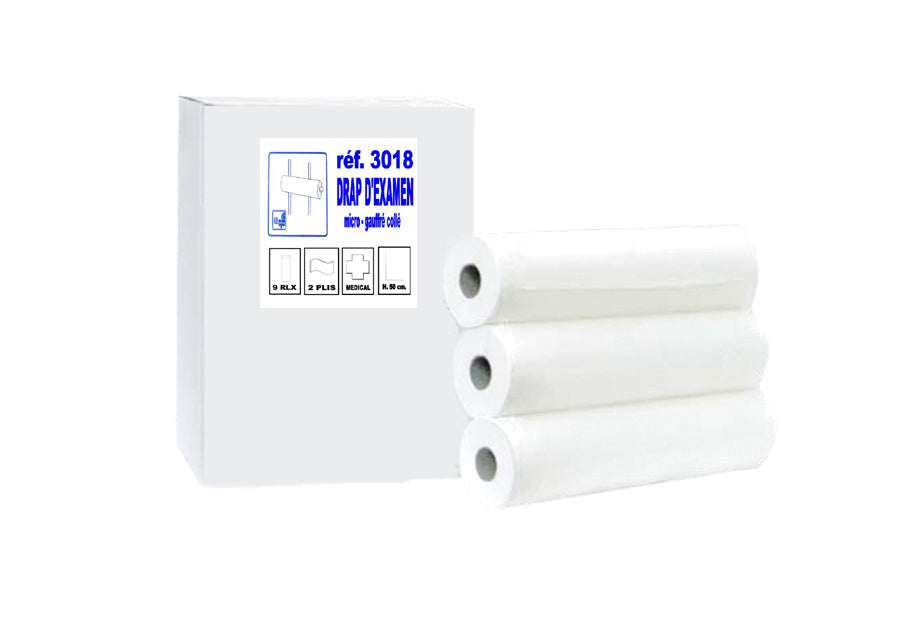 Ärzterollen 40 m x 50 cm, 2-lagig, Zellstoff