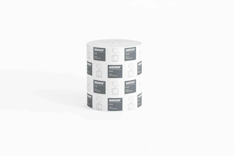 Katrin System M 445 paper towel roll 3-ply 100m white