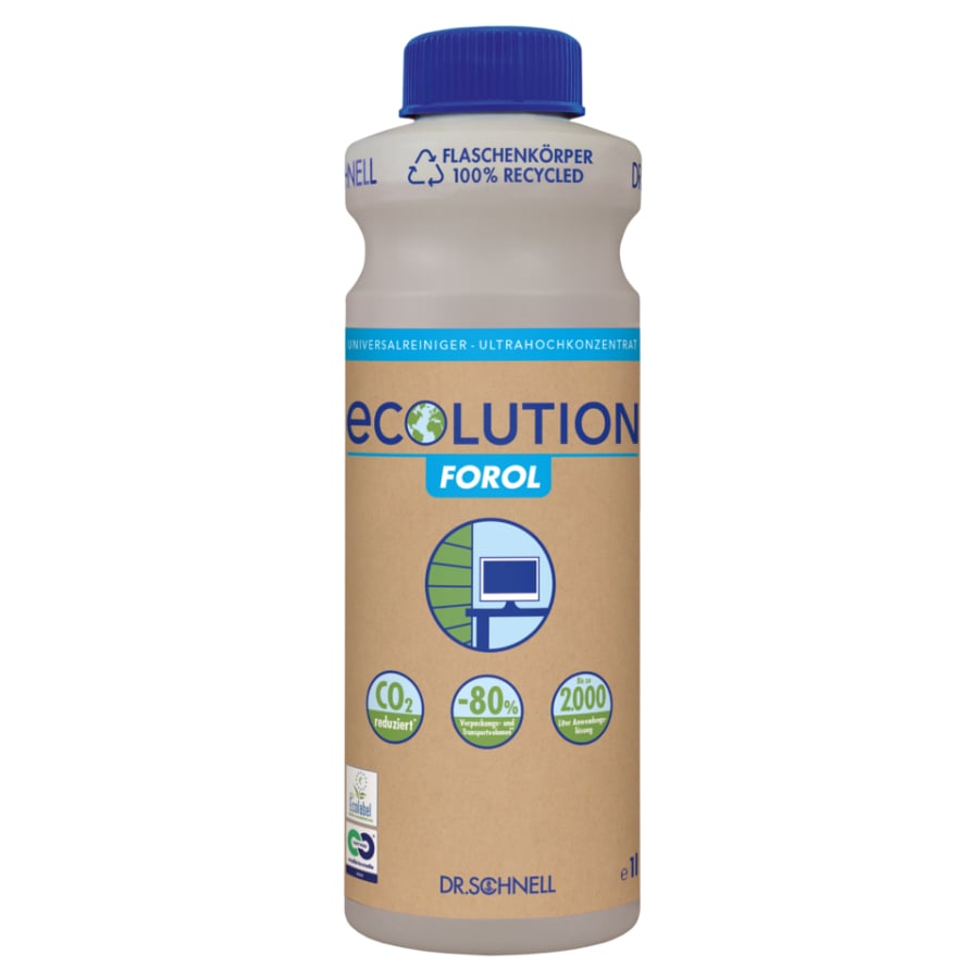 Dr. Schnell ECOLUTION Forol Universalreiniger, Konzentrat - Hygienico