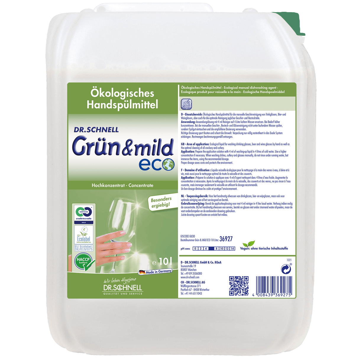 Dr. Schnell GRÜN & MILD ECO - Hygienico