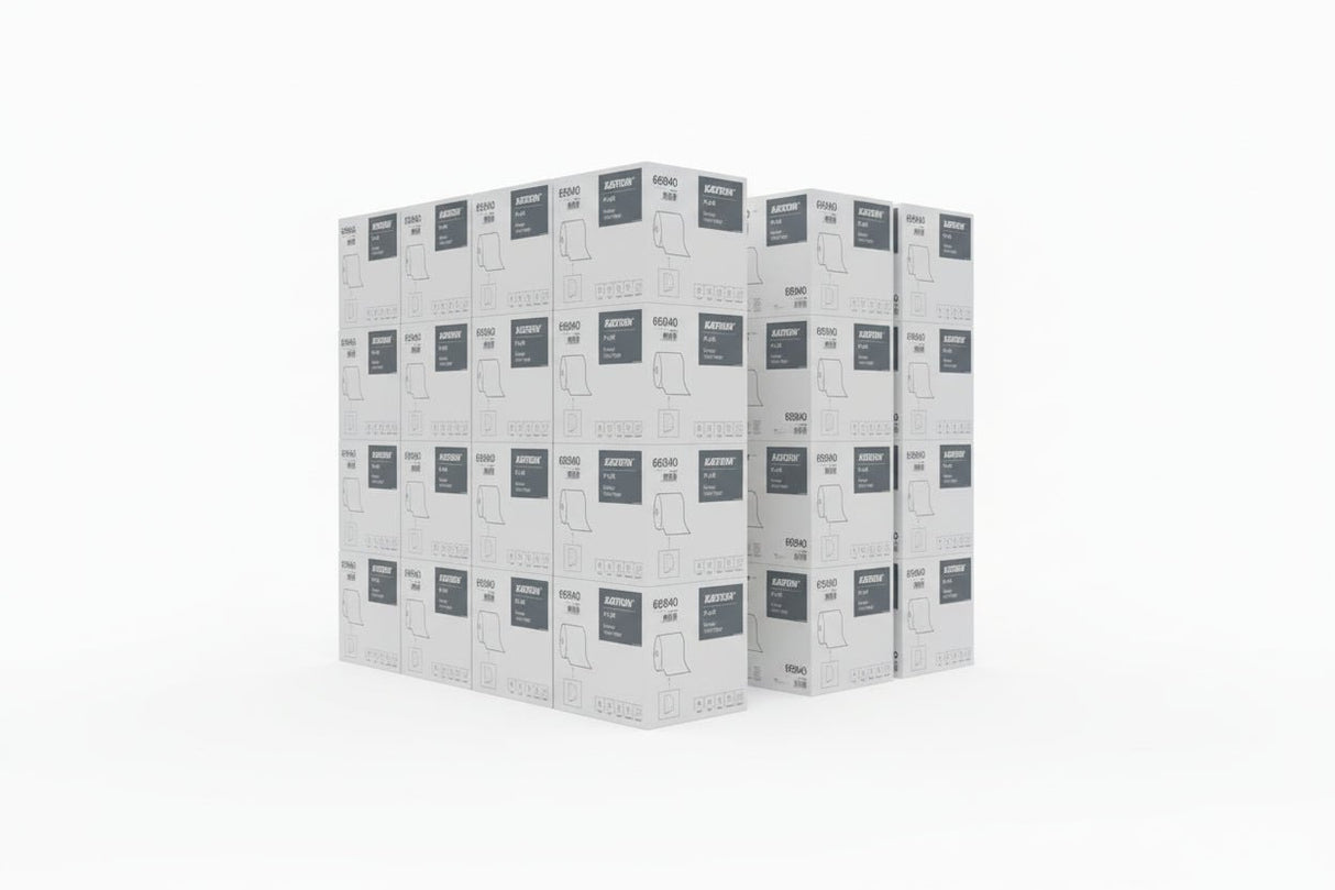 Katrin 66940 | Toilettenpapier System - Rolle, 2 - lagig, Zellstoff, 800 Blatt - Hygienico