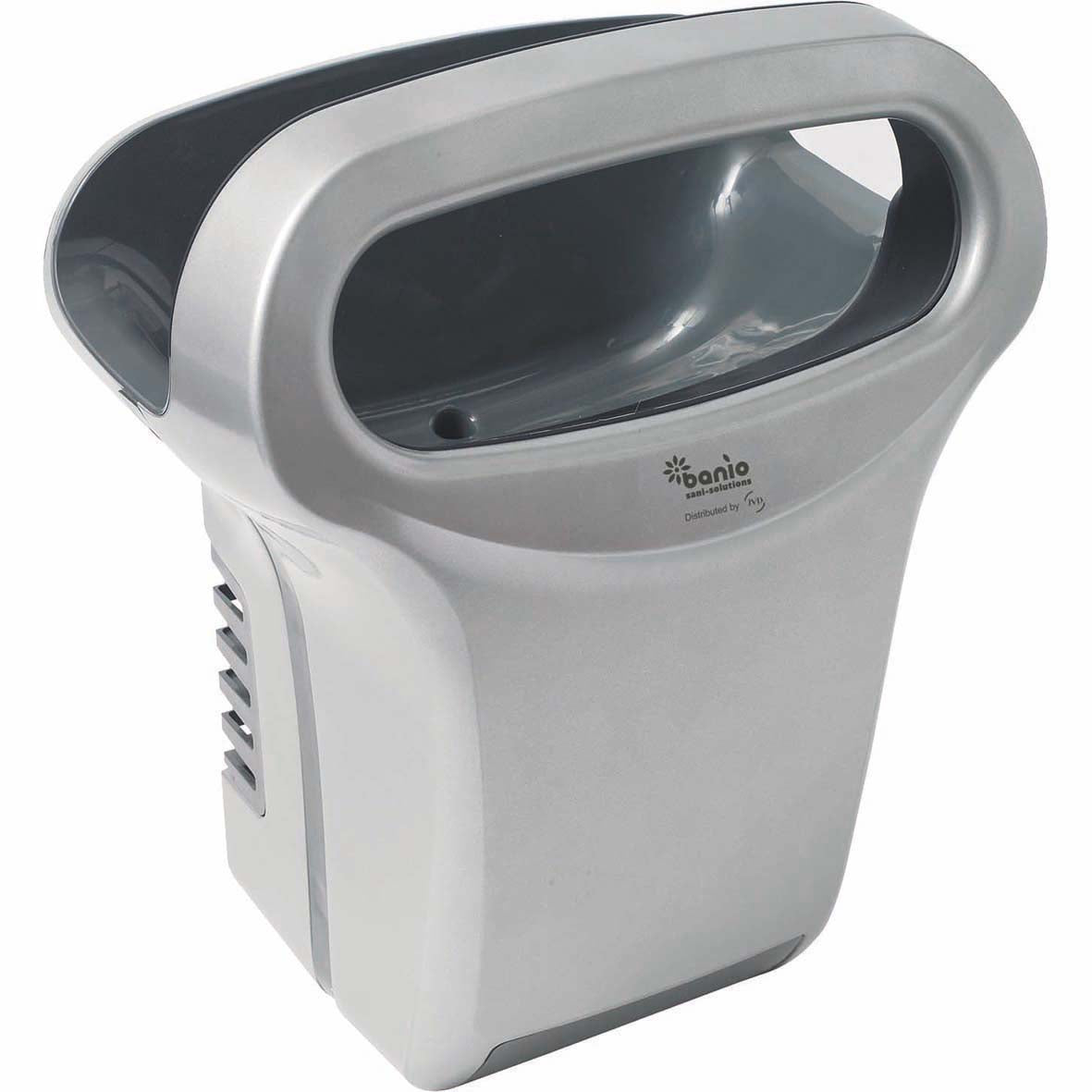 banio SPA MAX silver Händetrockner