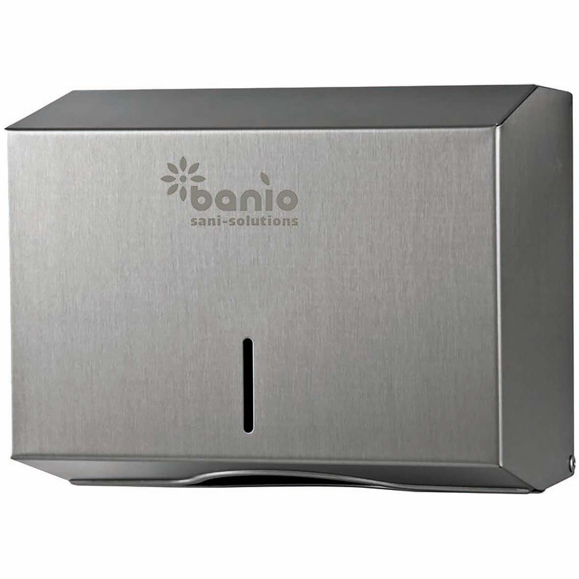 banio BASIC E Handtuch-Spender Edelstahl M