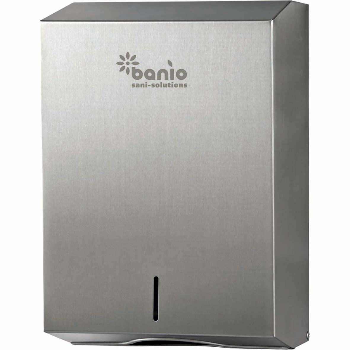 banio BASIC E Handtuch-Spender Edelstahl L