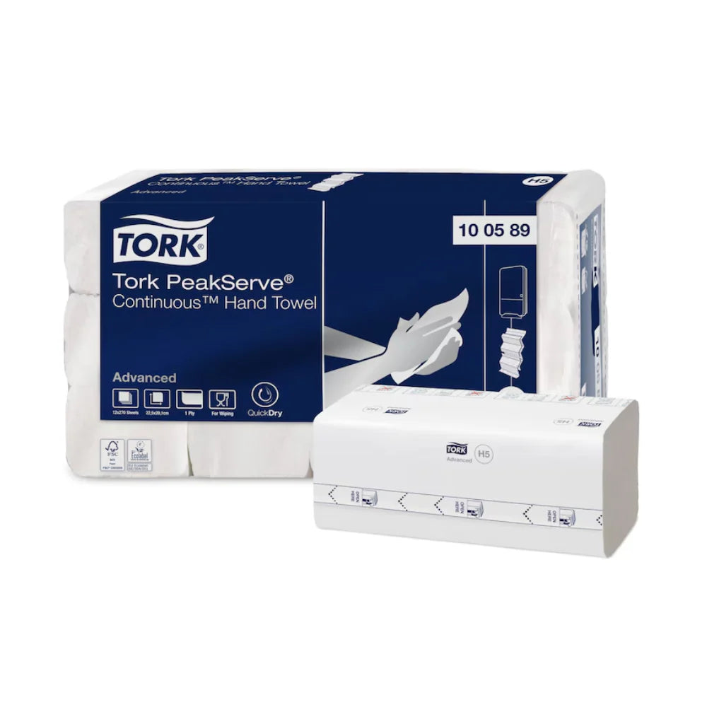 Tork PeakServe® 100589 Endlos™ Handtücher H5 1-lagig