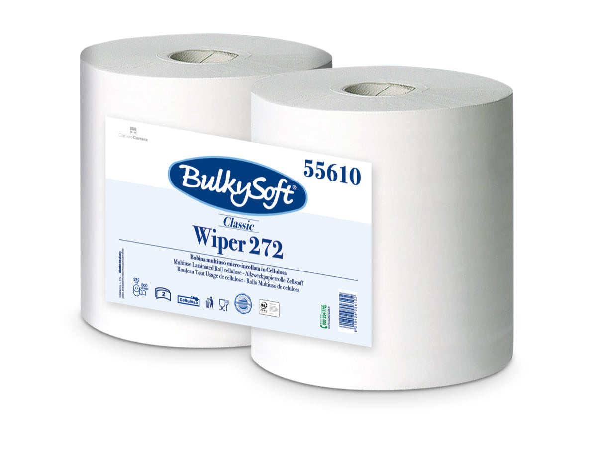 BulkySoft Premium Maxi-Reinigungsrolle, 2-lagig, 272m