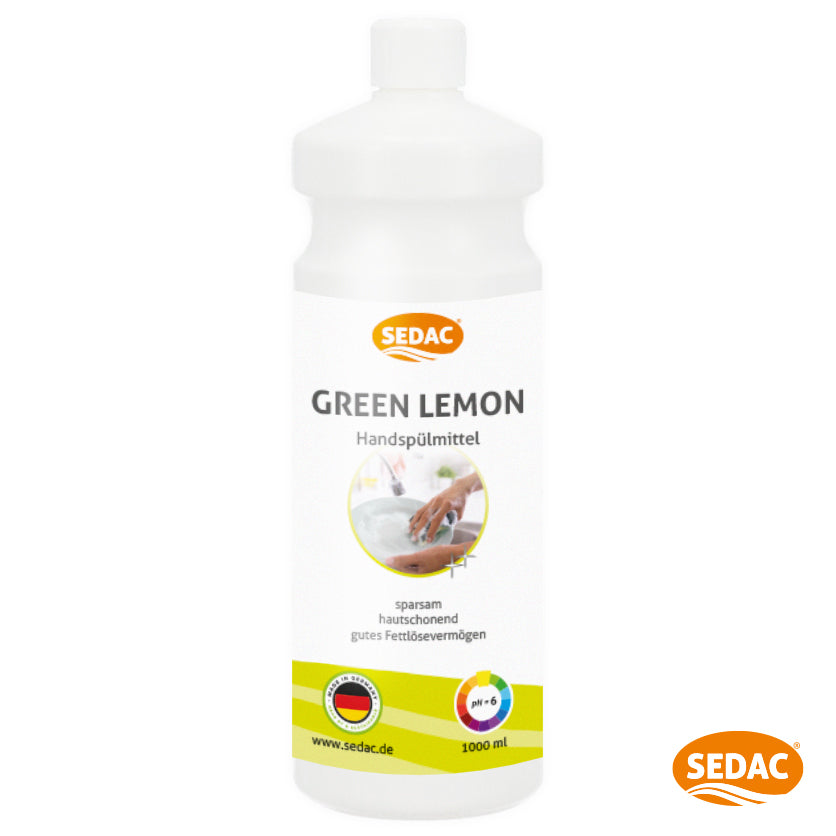 Sedac Handspülmittel Green Lemon