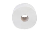 SemyTop Jumbo-Toilettenpapier, 2-lagig, Zellstoff hochweiss, Ø 25 cm, 6 Rollen