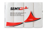 SemyTop Küchenrolle, 3-lagig, 12 x 4 Rollen