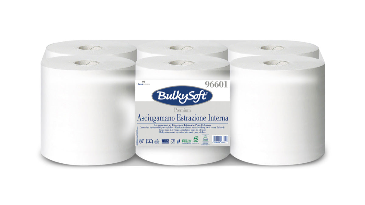 BulkySoft Excellence Midi-Reinigungsrolle, 2-lagig, 150m
