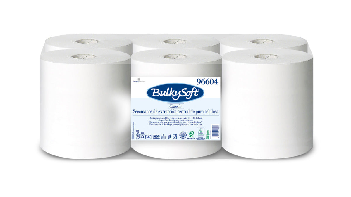 BulkySoft Classic Midi-Reinigungsrolle, 2-lagig, 300m