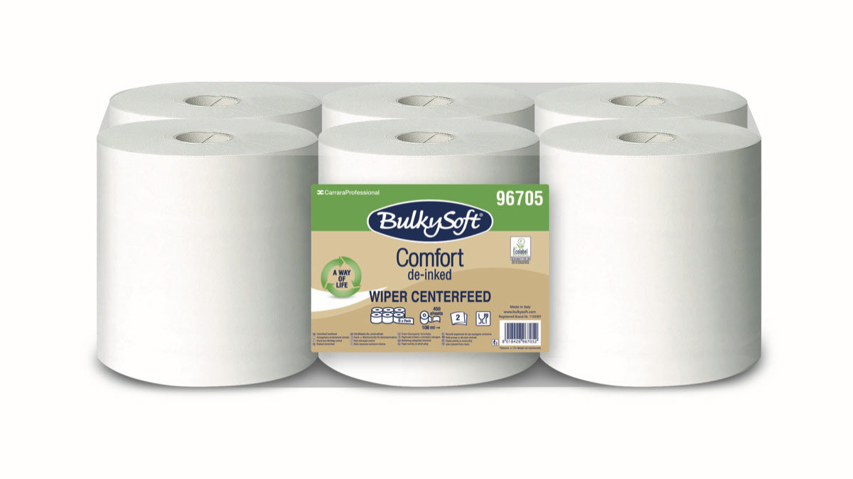 BulkySoft Comfort Reinigungsrolle, 2-lagig, 108m