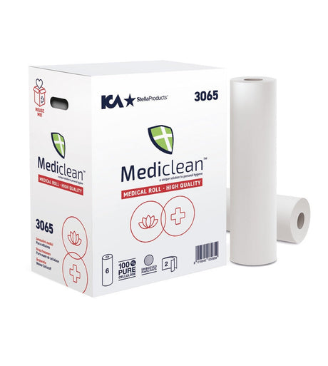 Ärzterollen 68 m x 60 cm, 2 - lagig, Zellstoff - Hygienico