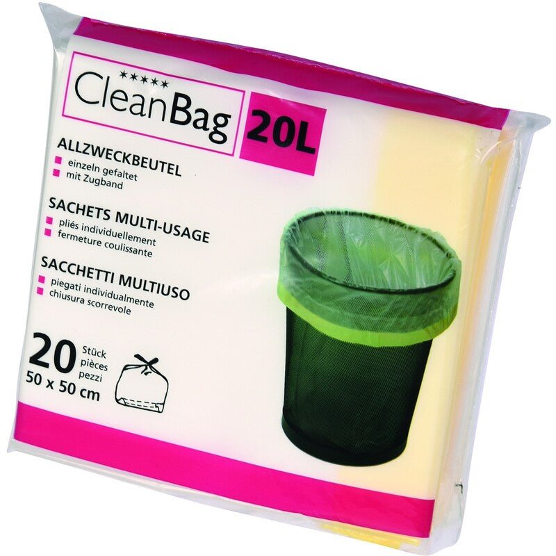 CleanBag Allzweckbeutel 20 Liter - Hygienico