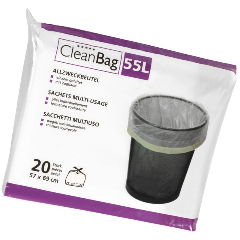 CleanBag Allzweckbeutel 55 Liter