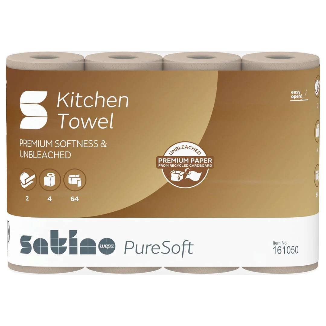 Rouleau de cuisine Satino PureSoft, 2 plis, 26 x 22 cm