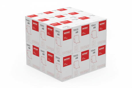 Katrin 103424 | System Toilettenpapier 2 - lagig, Zellstoff, 800 Blatt - Hygienico