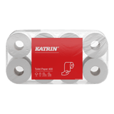 Katrin 14293 | Toilettenpapier 2 - lagig, Zellstoff, 400 Blatt - Hygienico