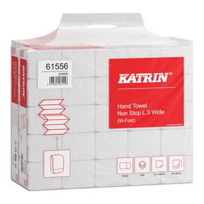Katrin 61556 | W - Falz Falthandtücher, 3 - lagig - Hygienico