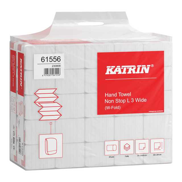 Katrin 61556 | W - Falz Falthandtücher, 3 - lagig - Hygienico