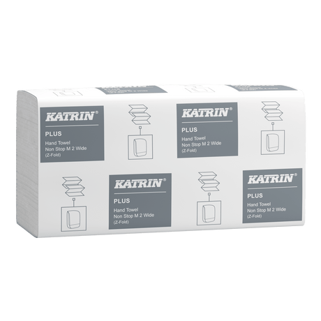 Katrin 61587 | Z-Falz Falthandtücher, 2-lagig - Hygienico