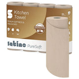 Satino PureSoft Küchenrolle, 2 - lagig, 26 x 22 cm - Hygienico