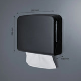 SemyTop Handtuchspender, Interfold, Mini, 300 Blatt - Hygienico