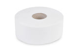 SemyTop Jumbo-Toilettenpapier, 2-lagig, Zellstoff hochweiss, Ø 25 cm, 6 Rollen - Hygienico