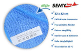 SemyTop Mikrofasertücher extra, 4-farbig zu je 3 Stück, 32 x 32cm, 12 Stück - Hygienico