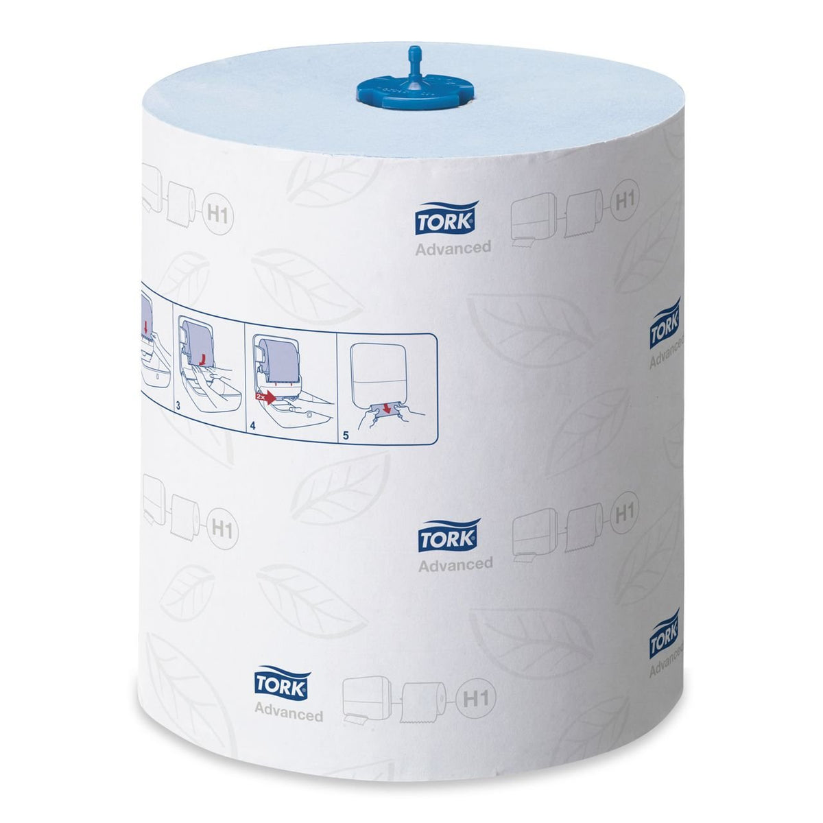 Tork 290068 | Matic blaue Papierhandtuchrollen Advanced H1, 150 m, 2 - lagig - Hygienico