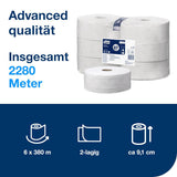 Tork 472118 Toilettenpapier Advanced T1 Jumbo - Hygienico
