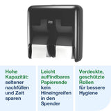 Tork OptiServe® Spender für Hülsenloses Toilettenpapier 4-Rollen Elevation T7