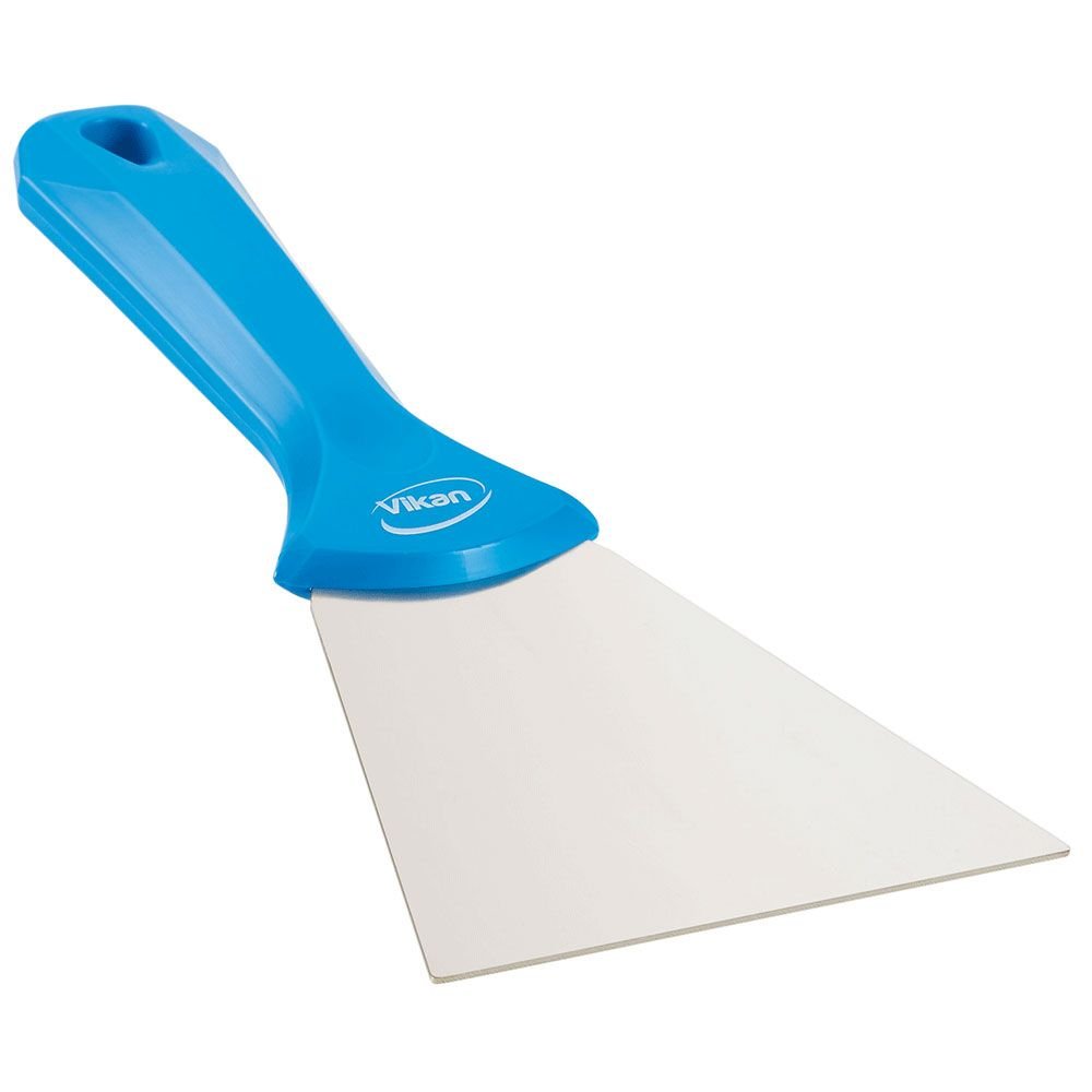 Vikan Handschaber, Stielmodell Edelstahlblatt, 100mm - Hygienico