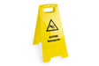 Warnschild "Achtung Rutschgefahr" - Hygienico